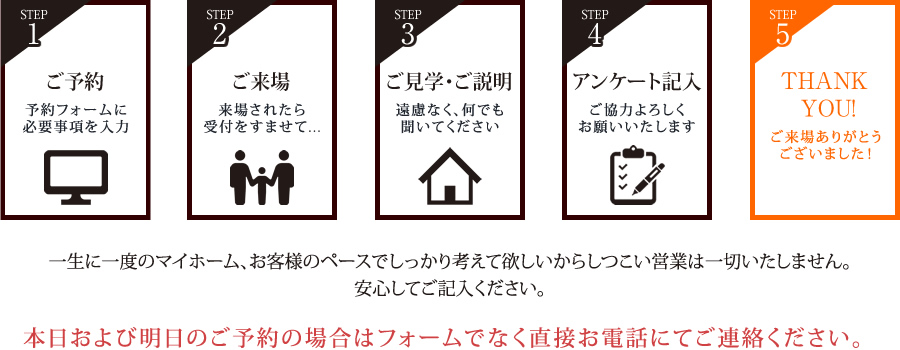 本日および明日のご予約の場合はフォームではなく直異説お電話にてご連絡ください。